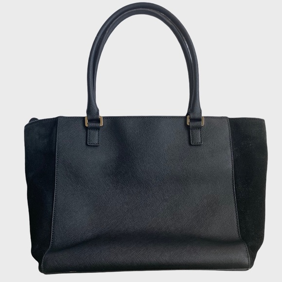 Kate Spade Johanna black Wesley Place suede tote - Picture 3 of 11